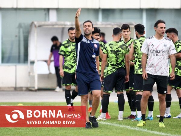 نخستین تمرین سپیدرود در ورزشگاه عضدی در سال 1402