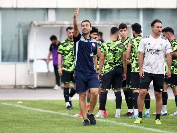 نخستین تمرین سپیدرود در ورزشگاه عضدی در سال 1402