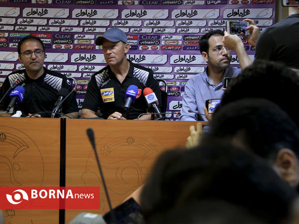 نشست خبری پیش از دربی مربیان استقلال -پرسپولیس