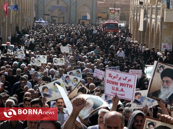 راهپیمایی حمایت از امر به معروف در یزد برگزار شد