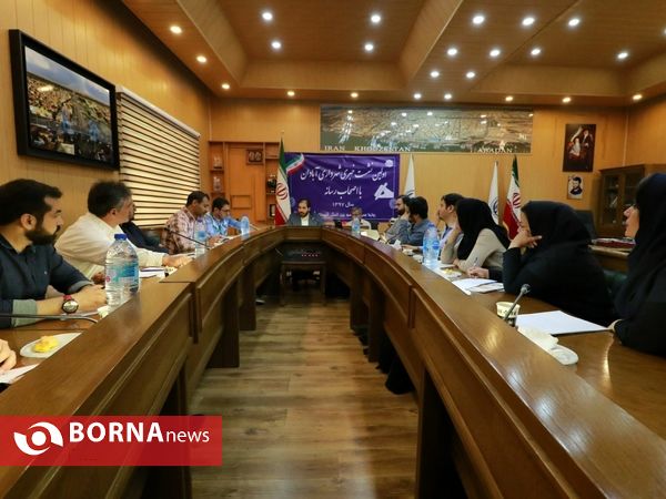 نشست خبری شهردار آبادان