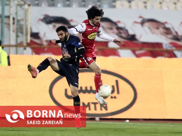 دیدار تیم های پرسپولیس تهران - نساجی مازندران