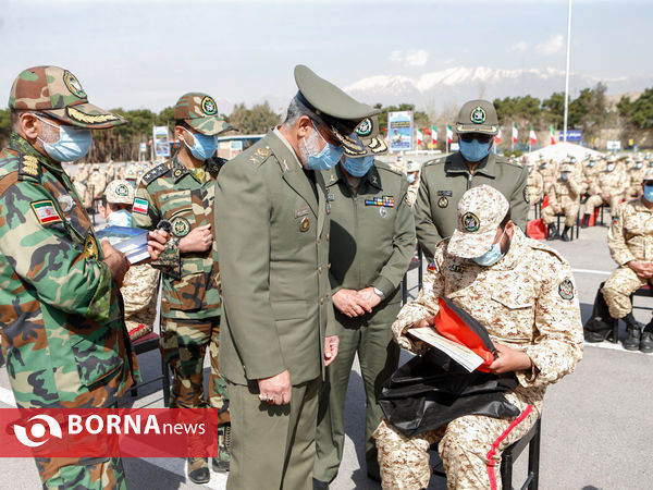 اختتامیه چهاردهمین دوره رزم مقدماتی نخبگان وظیفه کشوری