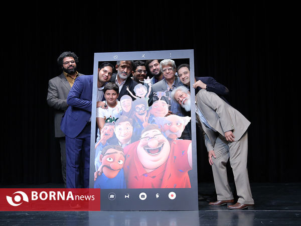 رونماییی از پوستر انیمیشن لوپوتو با حضور اکبرمنانی