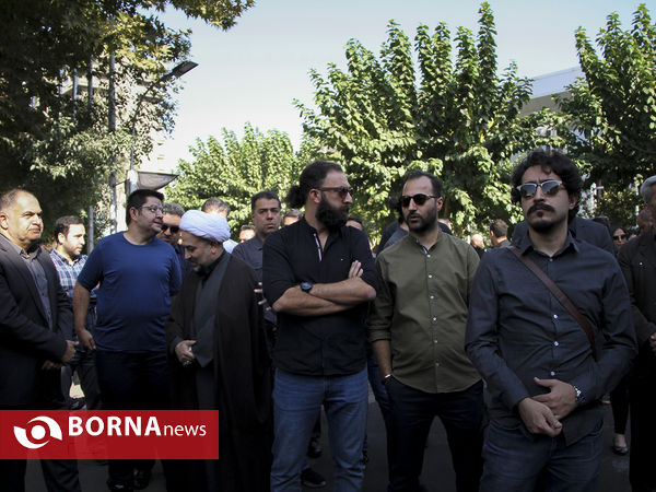 تشییع پیکر مهدی شادمانی