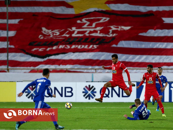 دیدار تیم های فوتبال  پرسپولیس- نسف قارشی ازبکستان