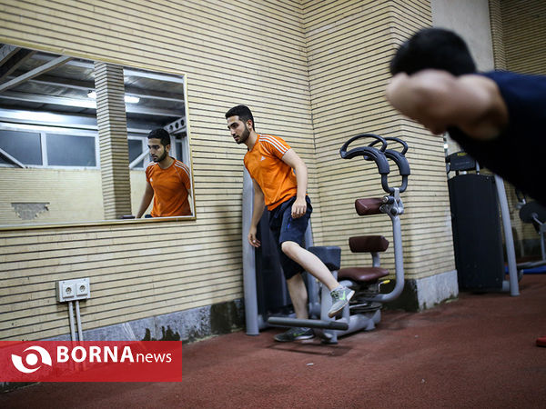 تمرین نوجوانان دو میدانی
