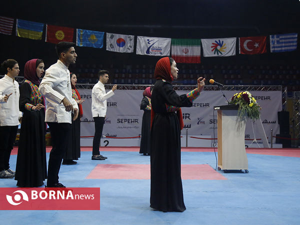 افتتاحیه ی مسابقات قهرمانی جهان کاراته و تکواندو ناشنوایان