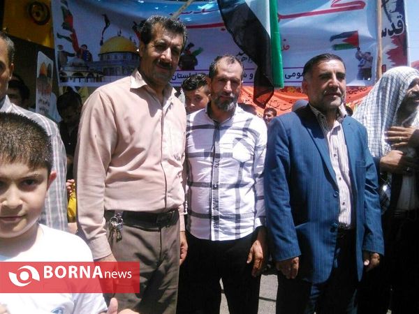راهپیمایی روز جهانی قدس در پاکدشت