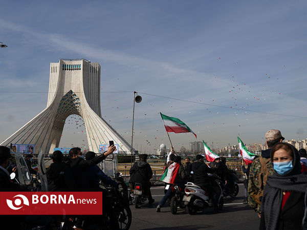 راهپیمایی روز ۲۲ بهمن - تهران ( ۴ )