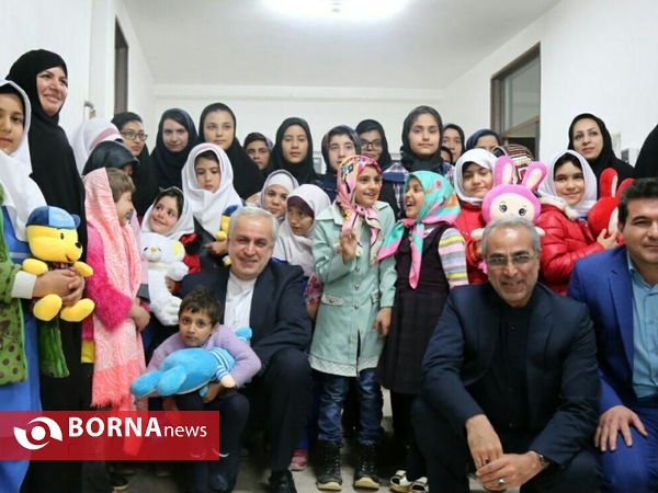 حضور استاندار خراسان‌ شمالی در خانه مهر کوثر (کودکان بهزیستی) بجنورد