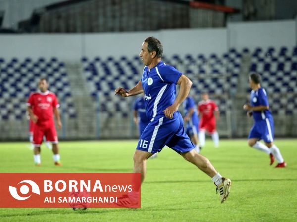 دیدار دوستانه فوتبال پیشکسوتان سپیدرود _ استقلال رشت