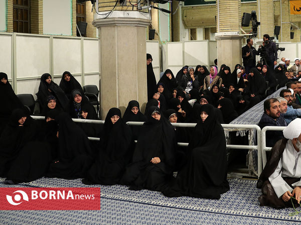 دیدار اعضای کنگره نقش شیعه درگسترش‌علوم‌اسلامی با رهبرانقلاب