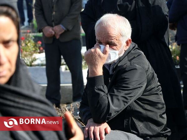 مراسم تشییع پیکر، علیرضا حسنی مقدم، مربی تیم نونهالان ملوان بندرانزلی