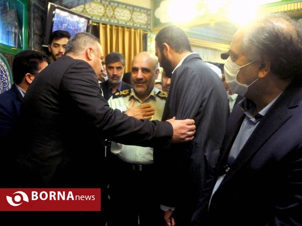 مراسم ختم و یادبود شهید مدافع امنیت وطن میلاد خسروی