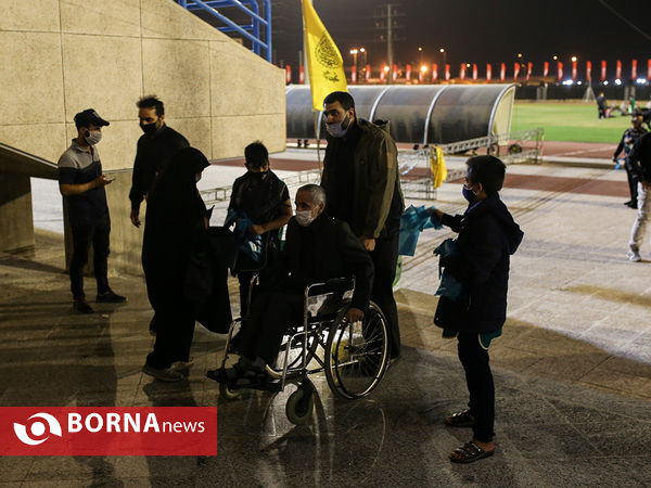 عزاداری شب پنجم محرم در استادیوم