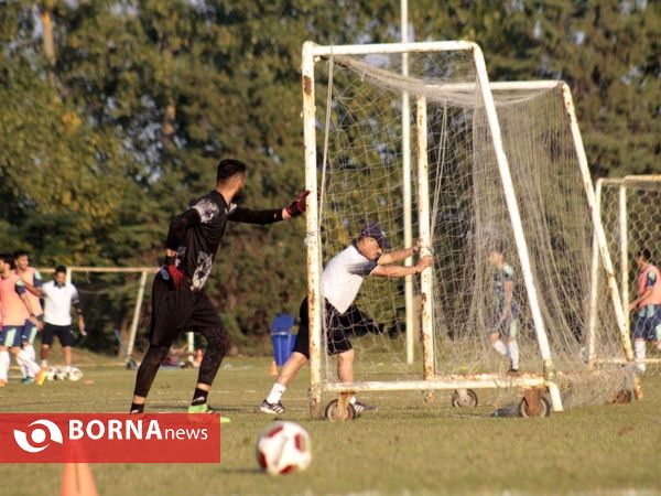 تمرینات تیم فوتبال ملوان بندرانزلی