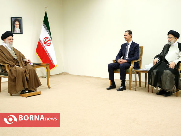 دیدار بشار اسد با رهبر انقلاب