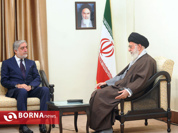 دیدار رییس اجرایی دولت افغانستان و هیات همراه با رهبر انقلاب