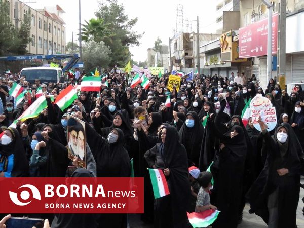 راهپیمایی ۱۳ آبان در زاهدان