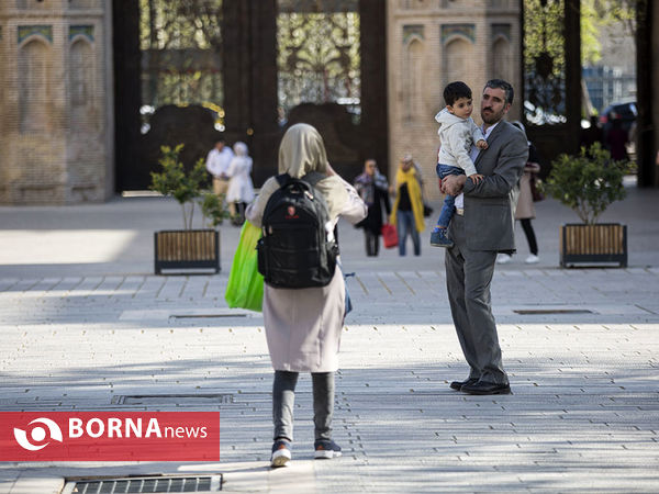 نوروز در تهران ((سردر باغ ملی))