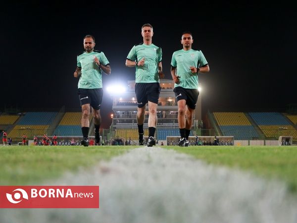 در حاشیه دیدار تیم های فوتبال صنعت نفت - پرسپولیس