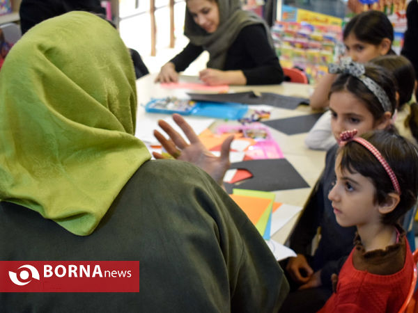 کارگاه شاهنامه‌خوانی گروه نونهالان همایون خبرگزاری برنا در شهر کتاب کرمانشاه