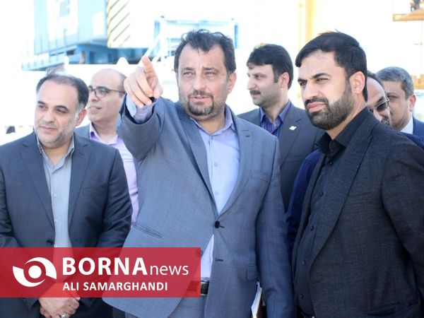 بازدید معاون وزیر صمت از منطقه آزاد انزلی