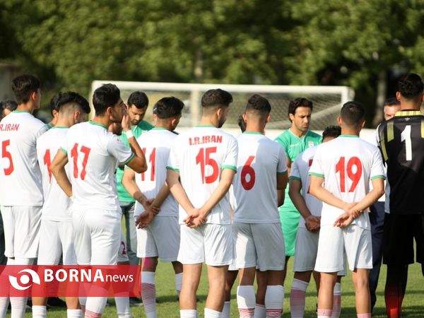 تمرینات تیم ملی فوتبال امید ایران