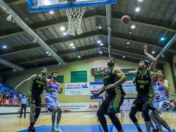 دیدار تیم های بسکتبال نبوغ - کاله