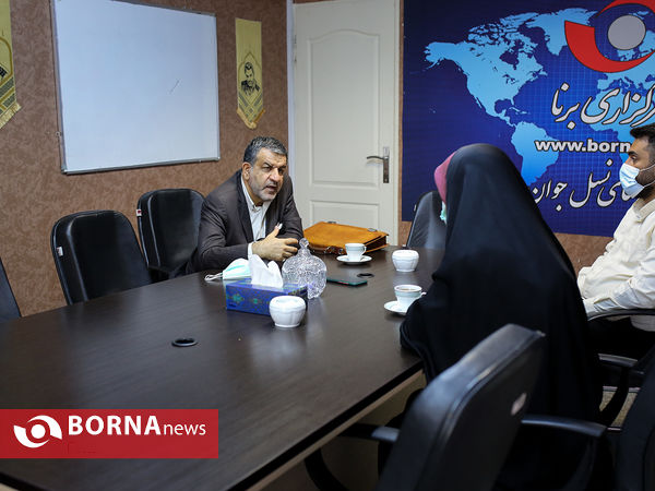 حضور رضا تقی پور نماینده مجلس در خبرگزاری برنا