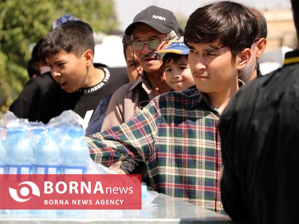 پیاده روی جاماندگان اربعین در شهرستان ری