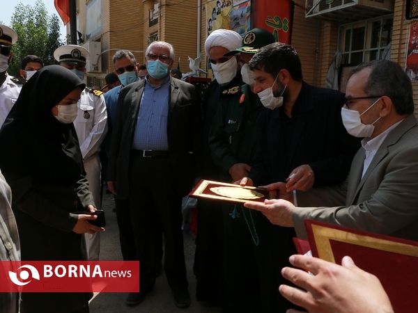 آیین گرامیداشت شهدای آموزش و پرورش آبادان