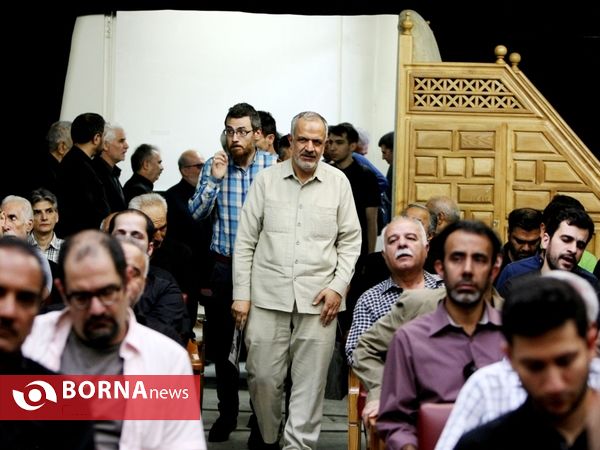 مراسم ختم مهدی شادمانی- مسجدالرضا تهران