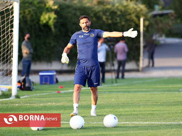 تمرین تیم فوتبال سپاهان