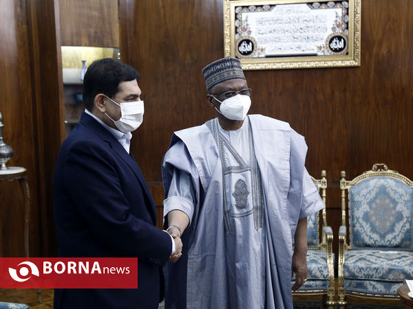 دیدار معاون اول رئیس جمهور با وزیر مشاور در امور خارجه نیجریه