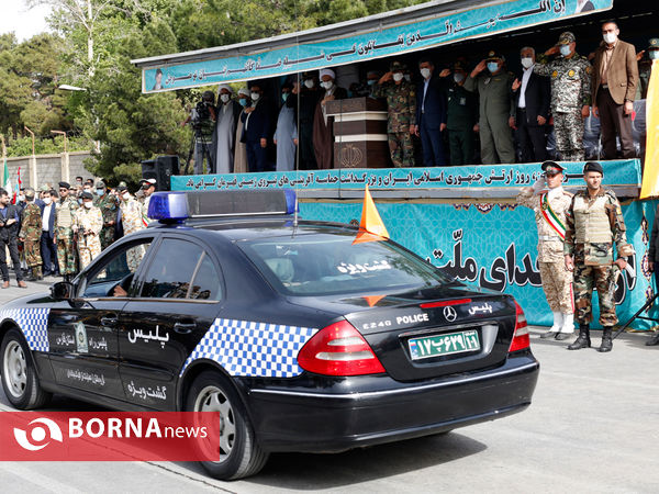 گرامیداشت روز ارتش در شیراز