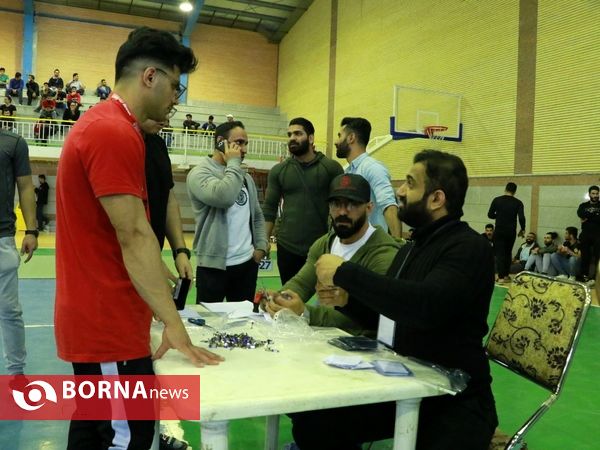 مسابقات چهار جانبه پرورش اندام خوزستان