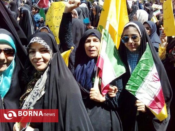 راهپیمایی روز جهانی قدس در پاکدشت