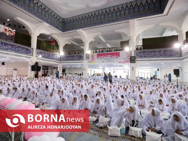 جشن فرشته‌ها در روز تکلیف ۱۲۰۰ دختر منطقه آزاد اروند