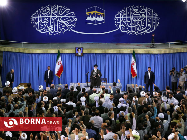 دیدار کارگزاران حج‌ با رهبر انقلاب