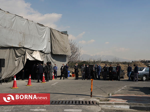 چهلمین روز خاکسپاری شهدای گمنام وزارت ورزش و جوانان