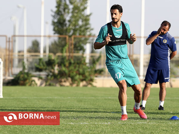 تمرین تیم فوتبال سپاهان