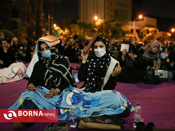 مراسم احیاء شب بیست ویکم ماه مبارک رمضان - میدان فلسطین
