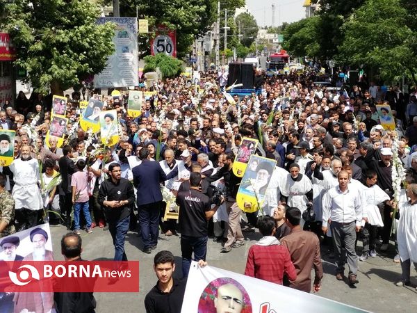 راهپیمایی ۱۵ خرداد- شهرستان ورامین