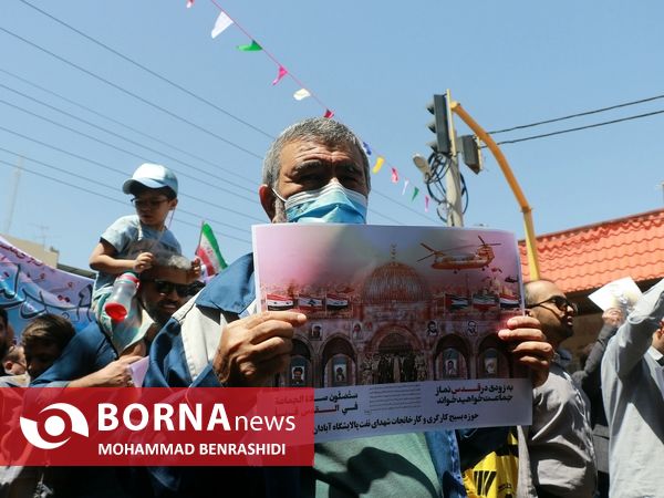 راهپیمایی روز جهانی قدس - آبادان