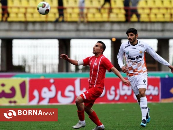دیدار تیم های فوتبال سپیدورد رشت- سایپا تهران