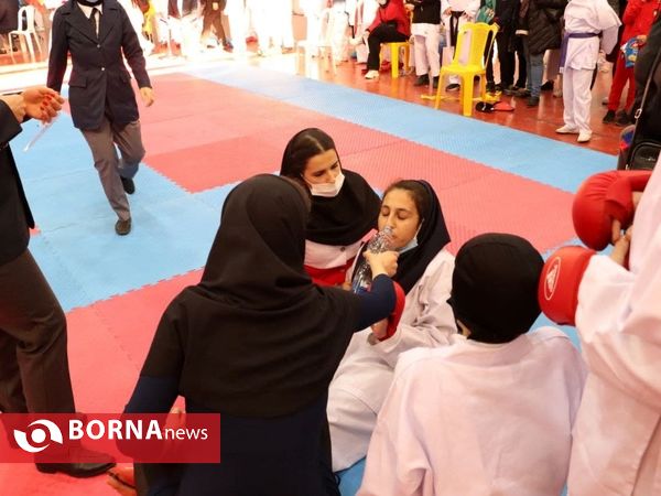 برگزاری مسابقات کاراته قهرمانی استان در منطقه آزاد انزلی