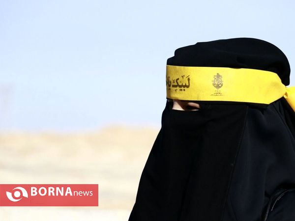 نمای نزدیک اربعینیون شلمچه