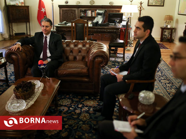 گفتگوی اختصاصی سفیر ترکیه در ایران با خبرگزاری برنا